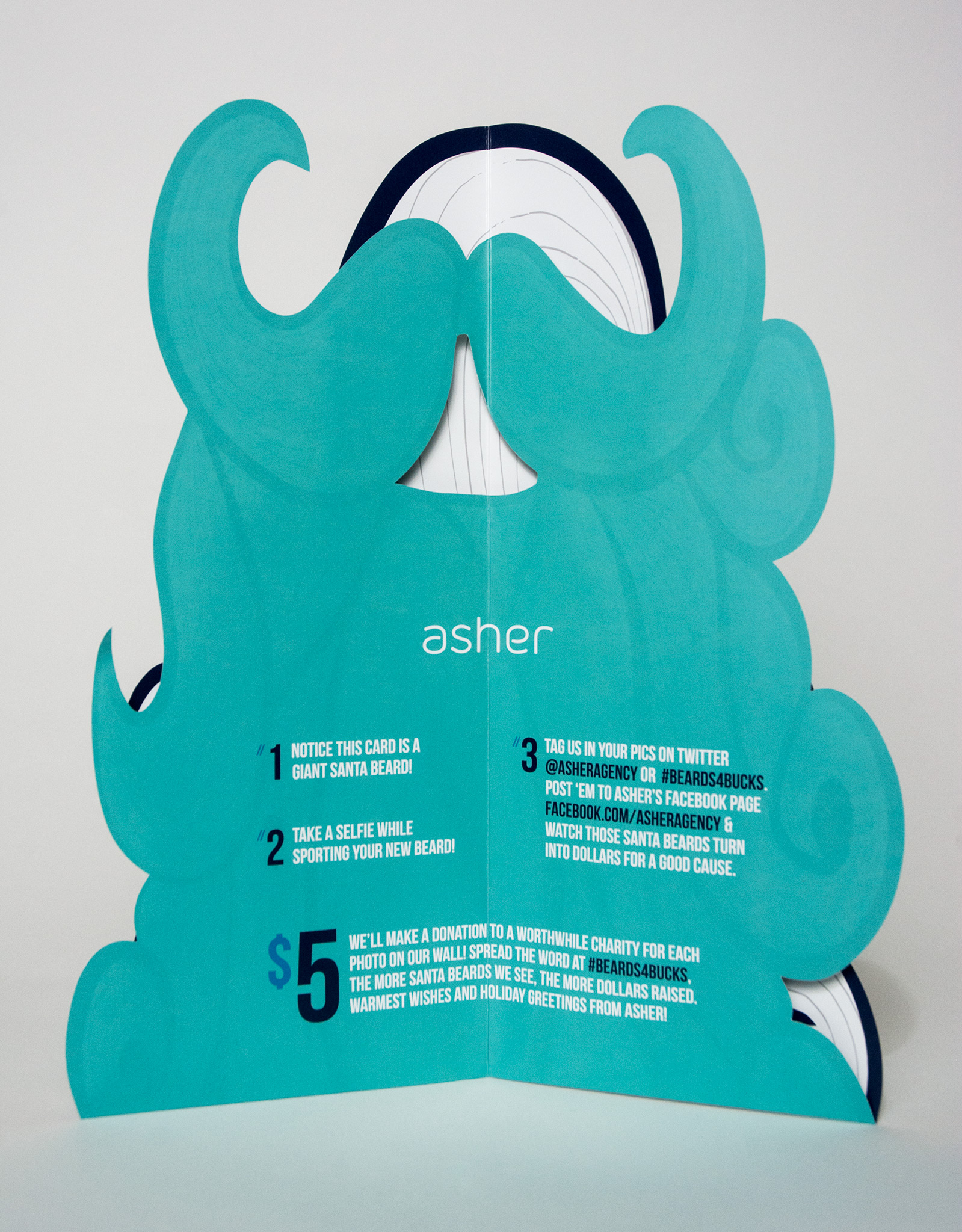 Asher Agency Beards4Bucks card