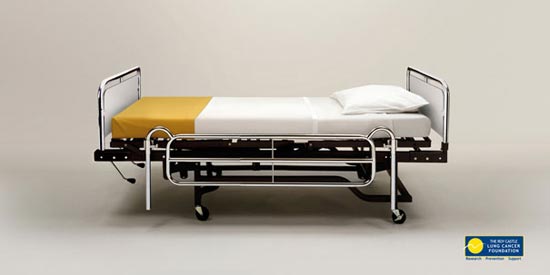 The Roy Castle Lung Cancer Foundation – Advertising Agency: CHI & Partners, UK: “Deathbed”