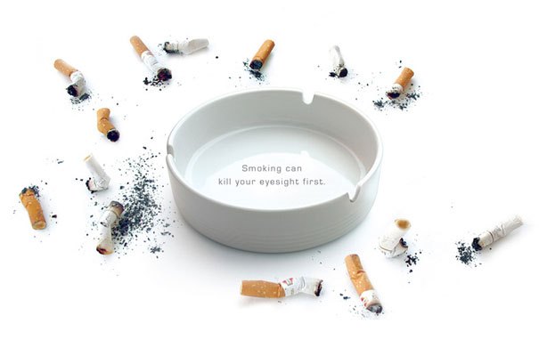 Advertising Agency: Team Young & Rubicam, Abu Dhabi, UAE: “Smoking Can Kill Your Eyesight”