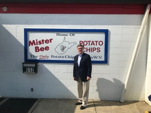 Mike Fulton at Mister Bee Potato Chips