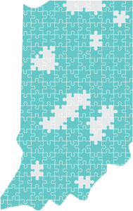 State of Indiana jigsaw puzzle