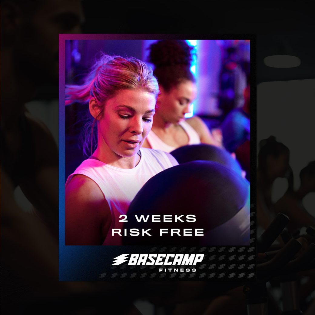 Advertisement for Basecamp saying: "2 Weeks Risk Free"
