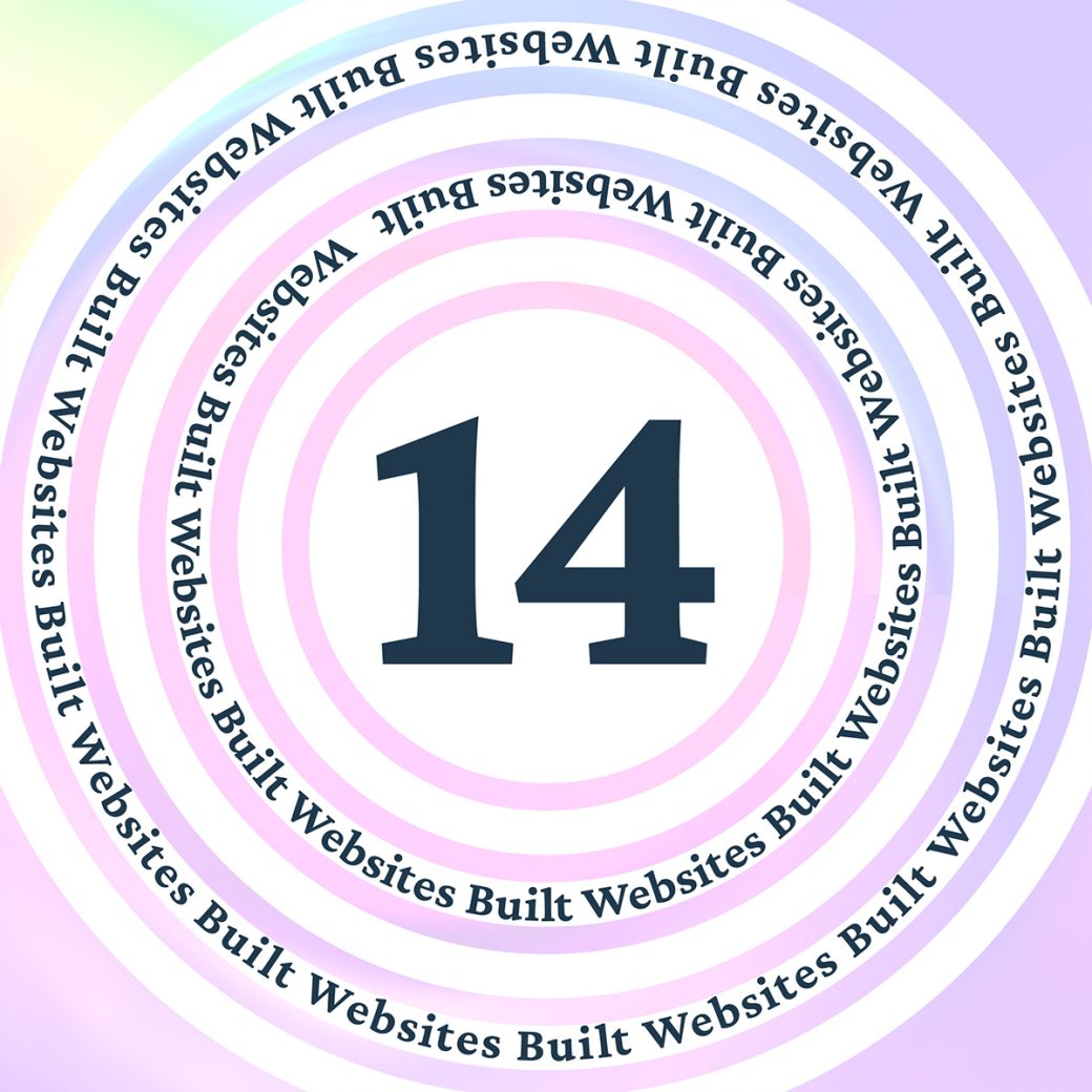 Asher built 14 new websites