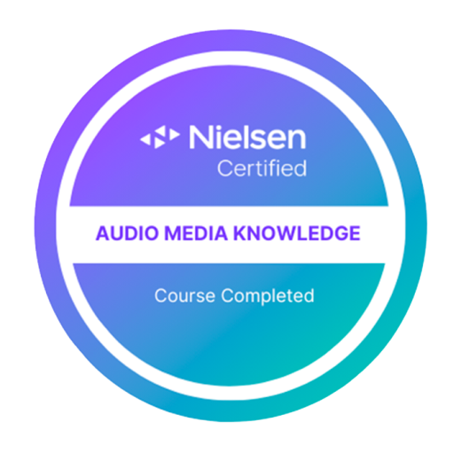 Nielson Certified Audio Media Knowledge