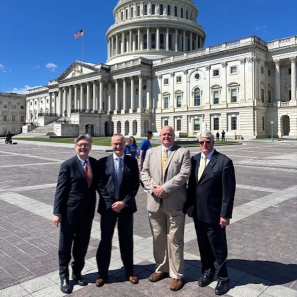 Mike Fulton, Asher Director of Public Affairs & Advocacy, on Capitol Hill with leaders from Northampton Community College