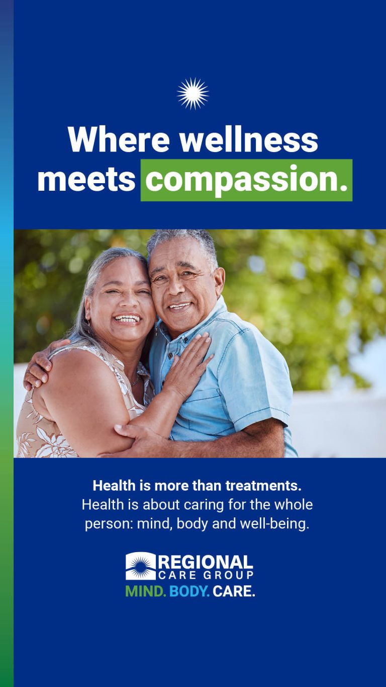 Social media design for Regional Care Group.