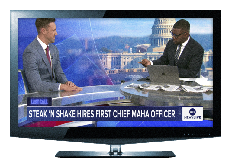 News coverage on ABC News Alive for Steak 'n Shake.